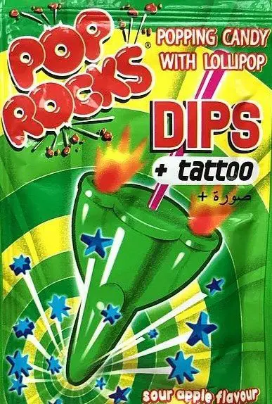Pop Rocks Non-vegan Dips