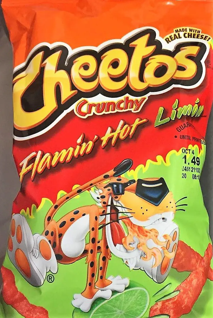 Flamin' Hot Cheetos Lime Bag