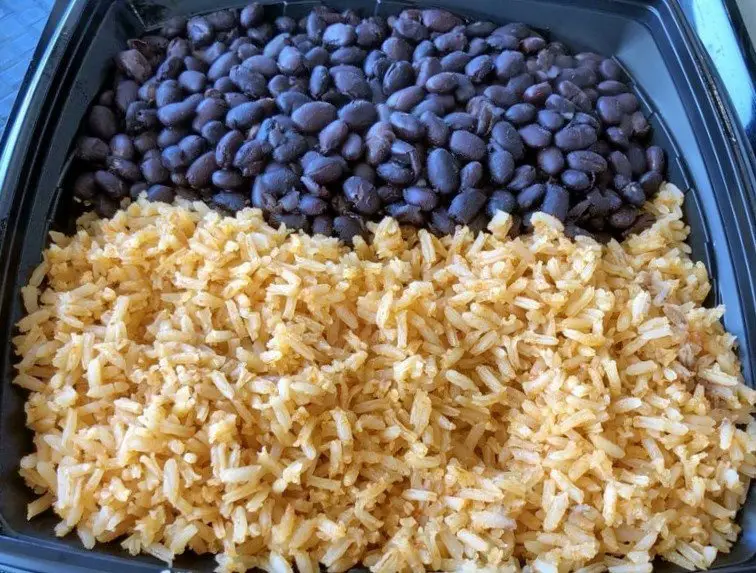 Baja Fresh Vegan Beans and Rice