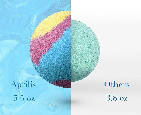 Aprilis XXL Cruelty Free Bath Bombs