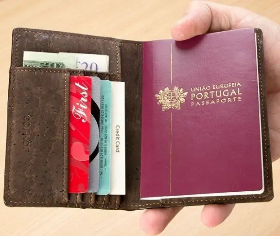 Corker's Vegan Passport Wallet