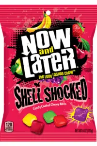 Non-Vegan Now and later shell shocked