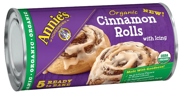 Organic Vegan Cinnamon Rolls