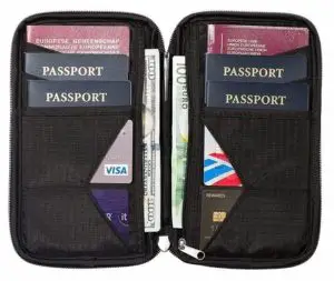 Zero Grid Family Passport Holder