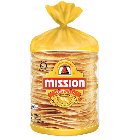 Mission Yellow Vegan Tostadas
