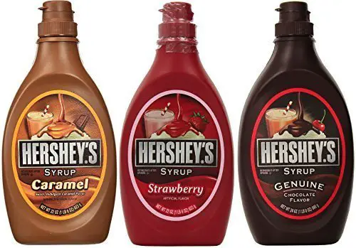 Hershey's Vegan Syrup Lineup
