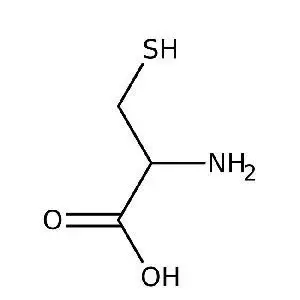 L-Cysteine Chemical Structure Vegan