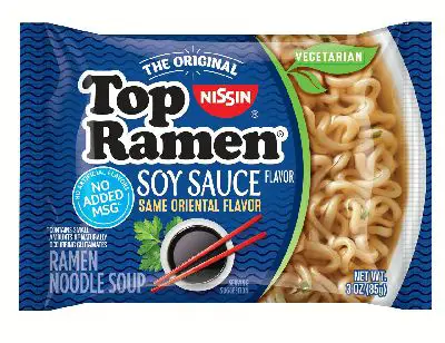 Top Ramen Vegan Soy Sauce Flavor