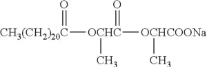 Sodium Stearoyl Lactylate Chemical Structure