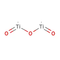 Titanium Dioxide E171 Chemical Structure