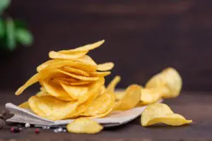 are potato chips vegan logo