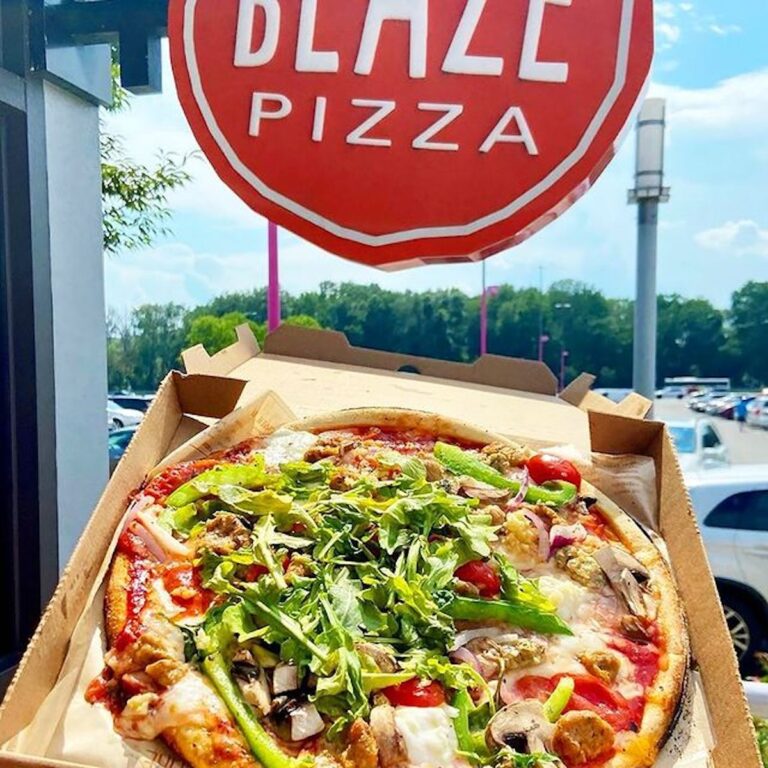 blaze pizza vegan logo