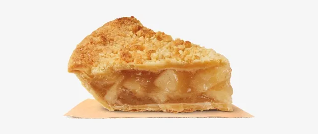 dutch apple pie as burger king vegan option