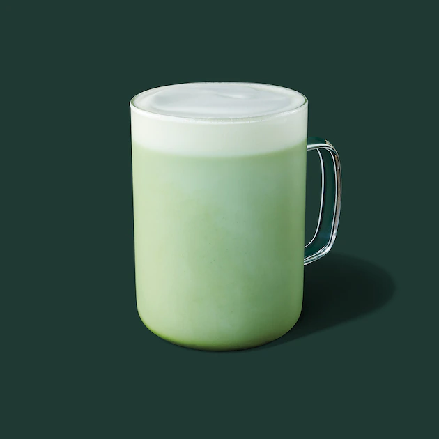 vegan starbucks drinks - matcha tea latte