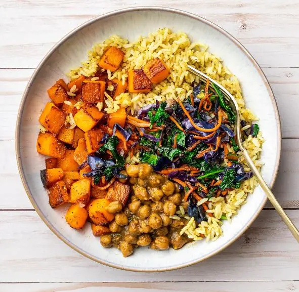 hungryroot cozy chickpea curry bowl