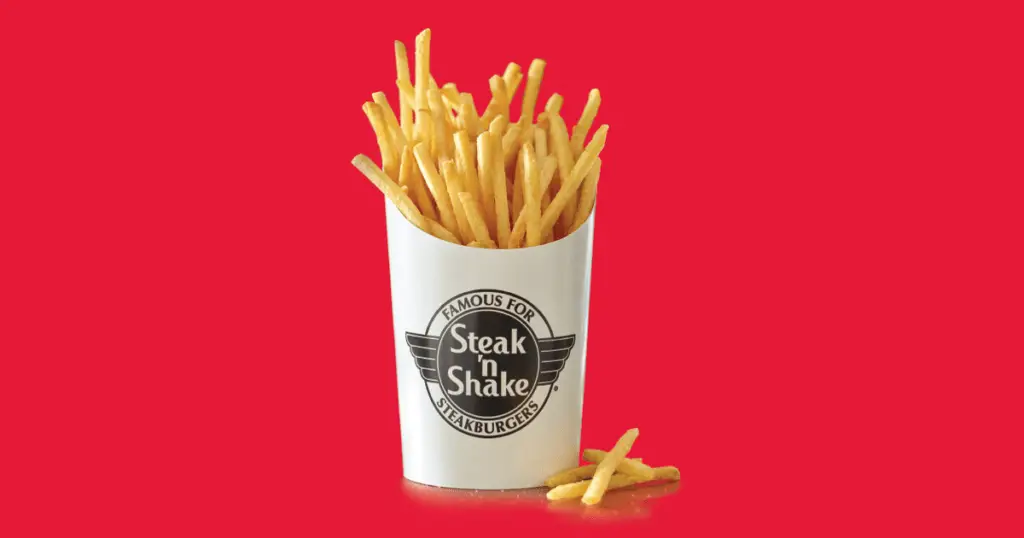 steak n shake vegan fries