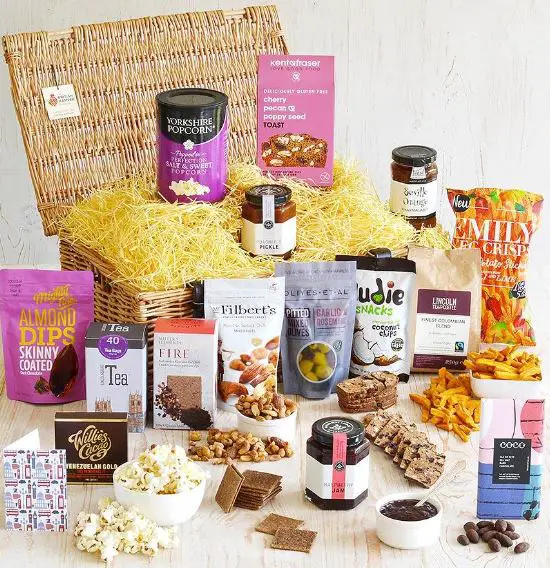 Artisan British Vegan Gift Basket