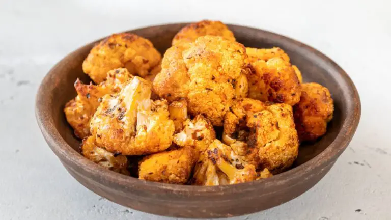 BJ's Turmeric Roasted Cauliflower