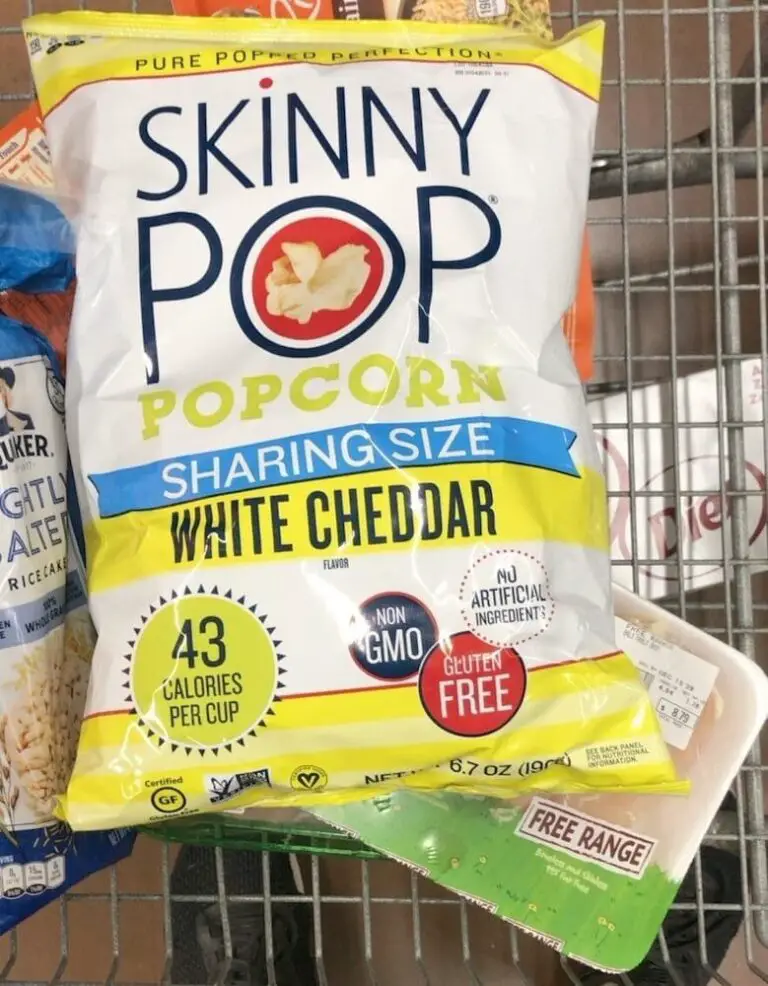 is skinny pop white cheddar vegan