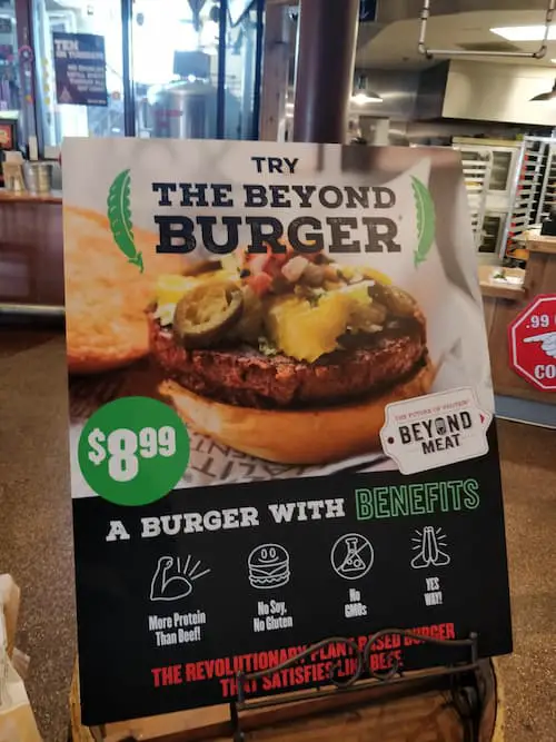 fuddruckers vegan menu