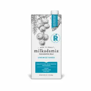 Milkadamia vegan milk option