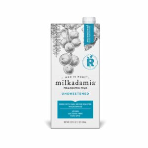 Milkadamia vegan milk option