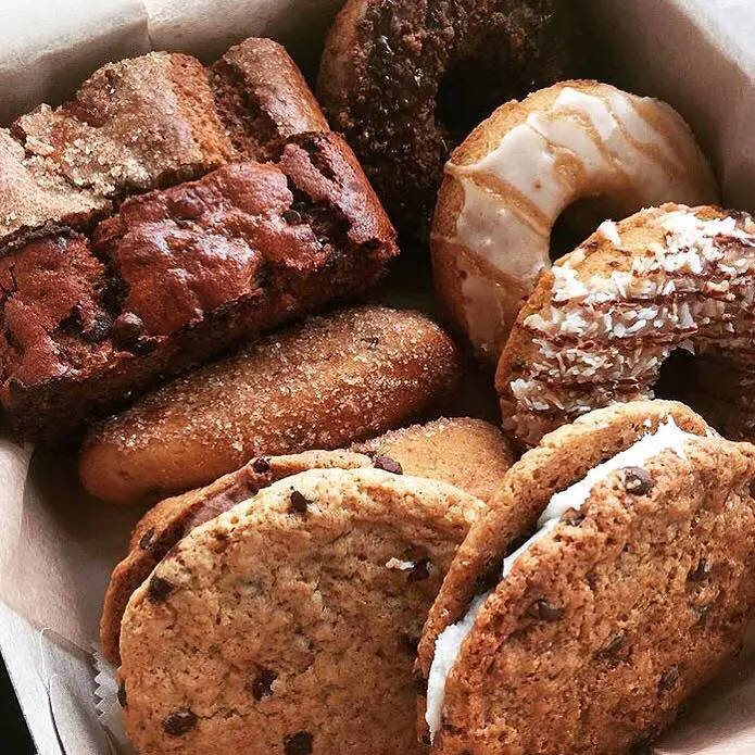 vegan cookies at Erin McKenna's Bakery in NYC