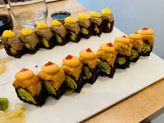 vegan sushi at beyond sushi in new york